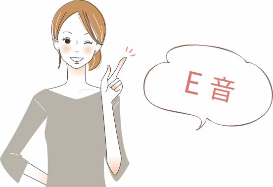 説明する女性イラスト