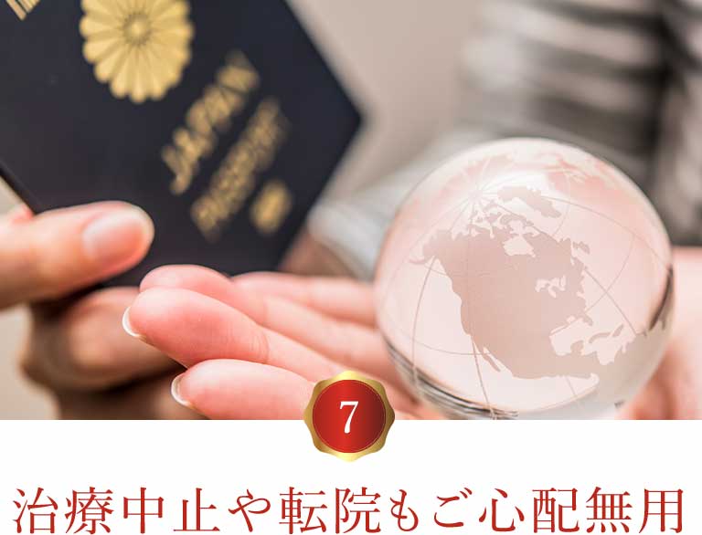 地球とパスポートのイメージ